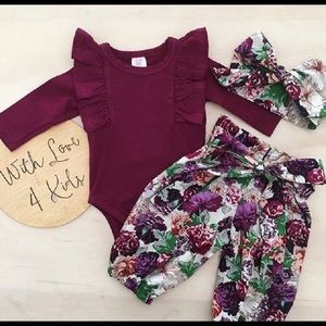 SOLD Babygirl 3 piece outfit💕
